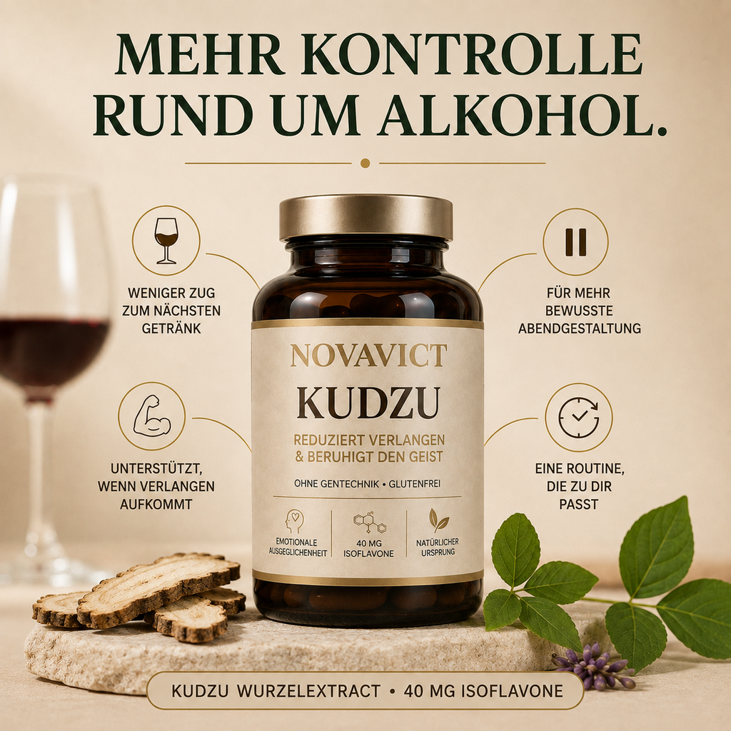 Kudzu • 40 mg Isoflavone • 100 % natürlich
