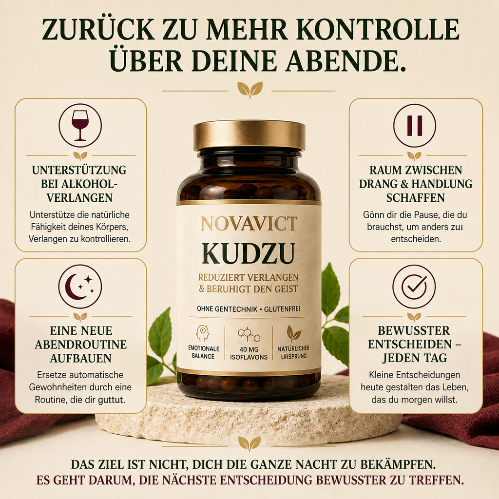 Kudzu • 40 mg Isoflavone • 100 % natürlich